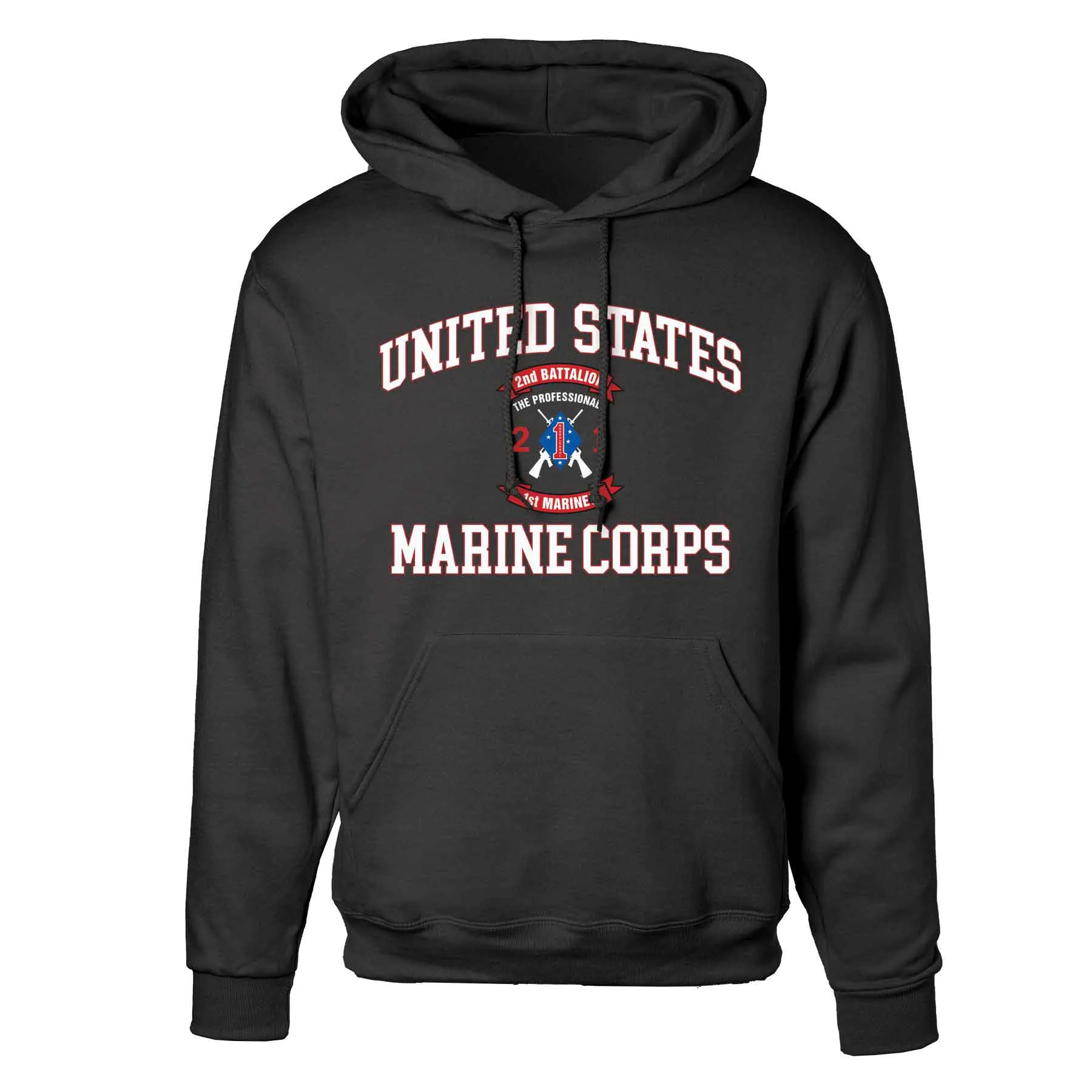 2nd Battalion 1st Marines USMC Hoodie