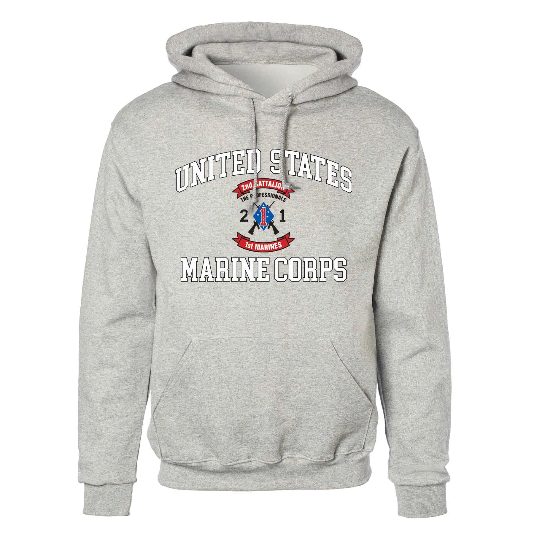 2nd Battalion 1st Marines USMC Hoodie