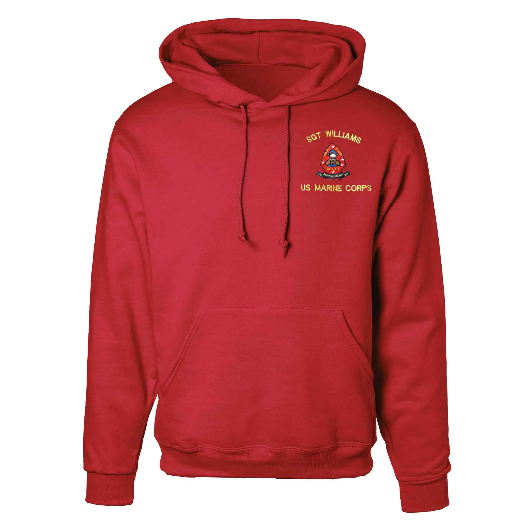 2nd Reconnaissance Battalion Embroidered Hoodie