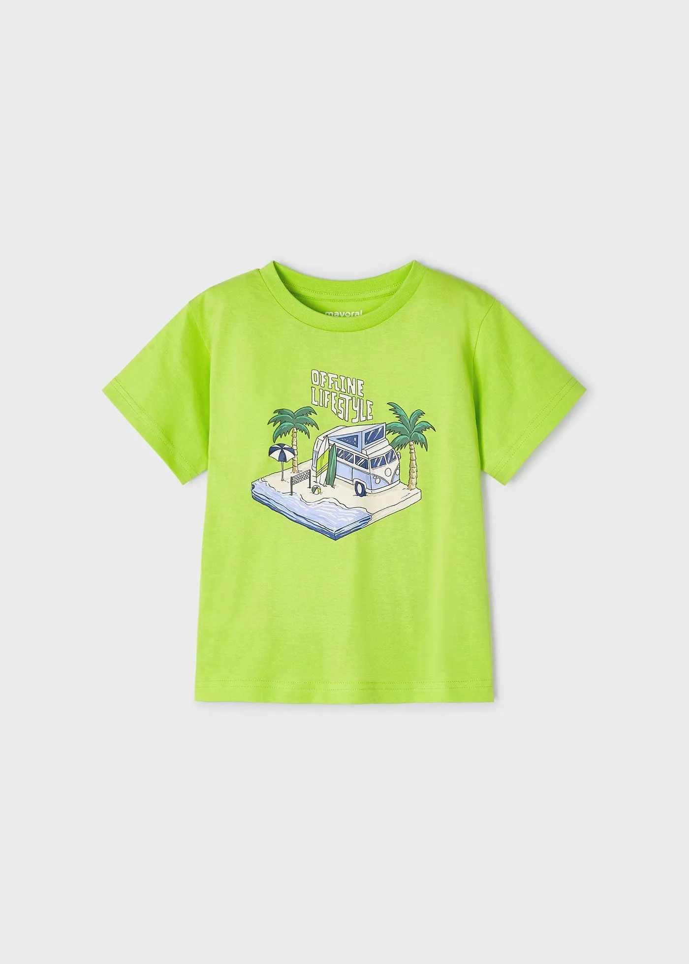 3004 - S/s van tshirt for boy - Kiwi