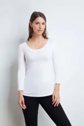 3/4 Sleeve Micro Modal Layering T-shirt