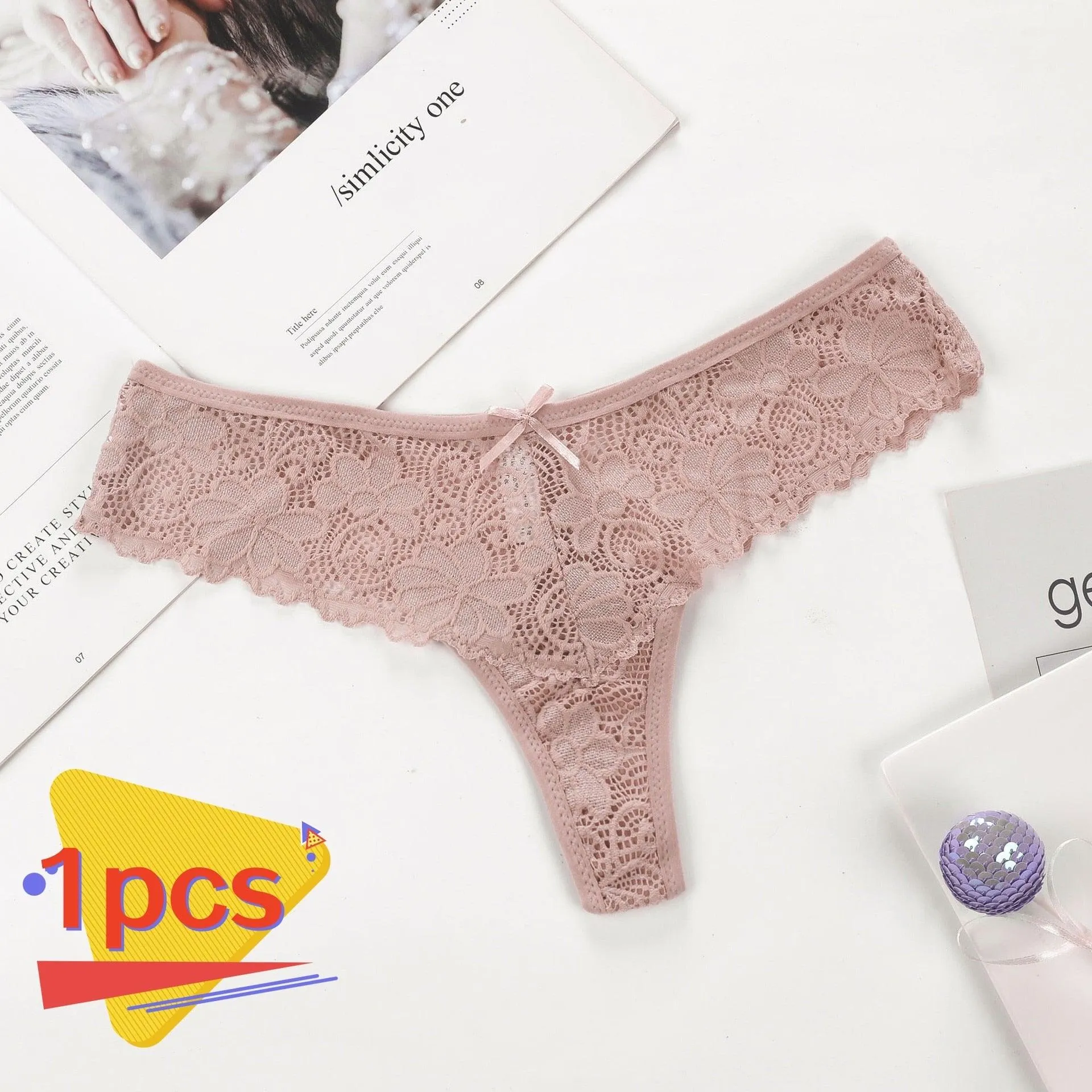 4Pcs/Set Women Lace Panties