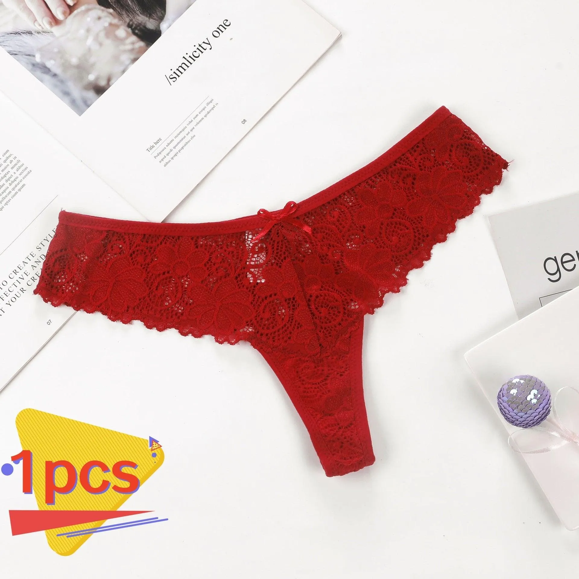 4Pcs/Set Women Lace Panties