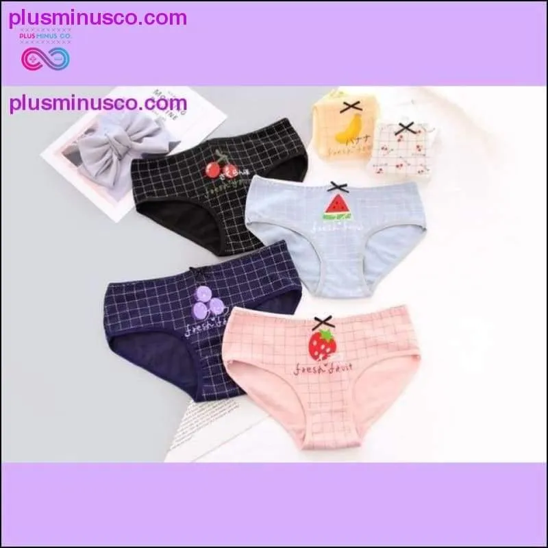 5Pcs/lot New Panties Women Underwear Cotton Briefs Seamless