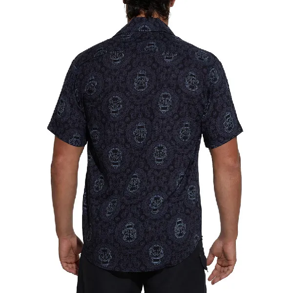 69SLAM  |Skull Tropical Patterns Unisex Street Style Short Sleeves