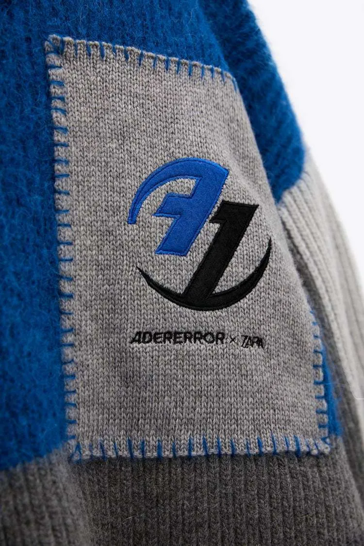 ADERERROR  |Unisex Street Style Logo Sweaters