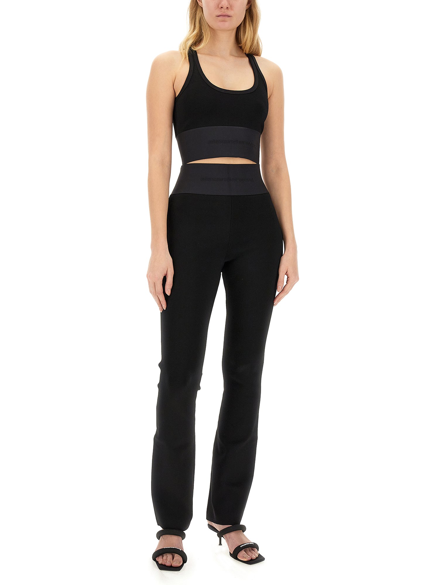 ALEXANDER WANG    VISCOSE BOOTCUT PANTS