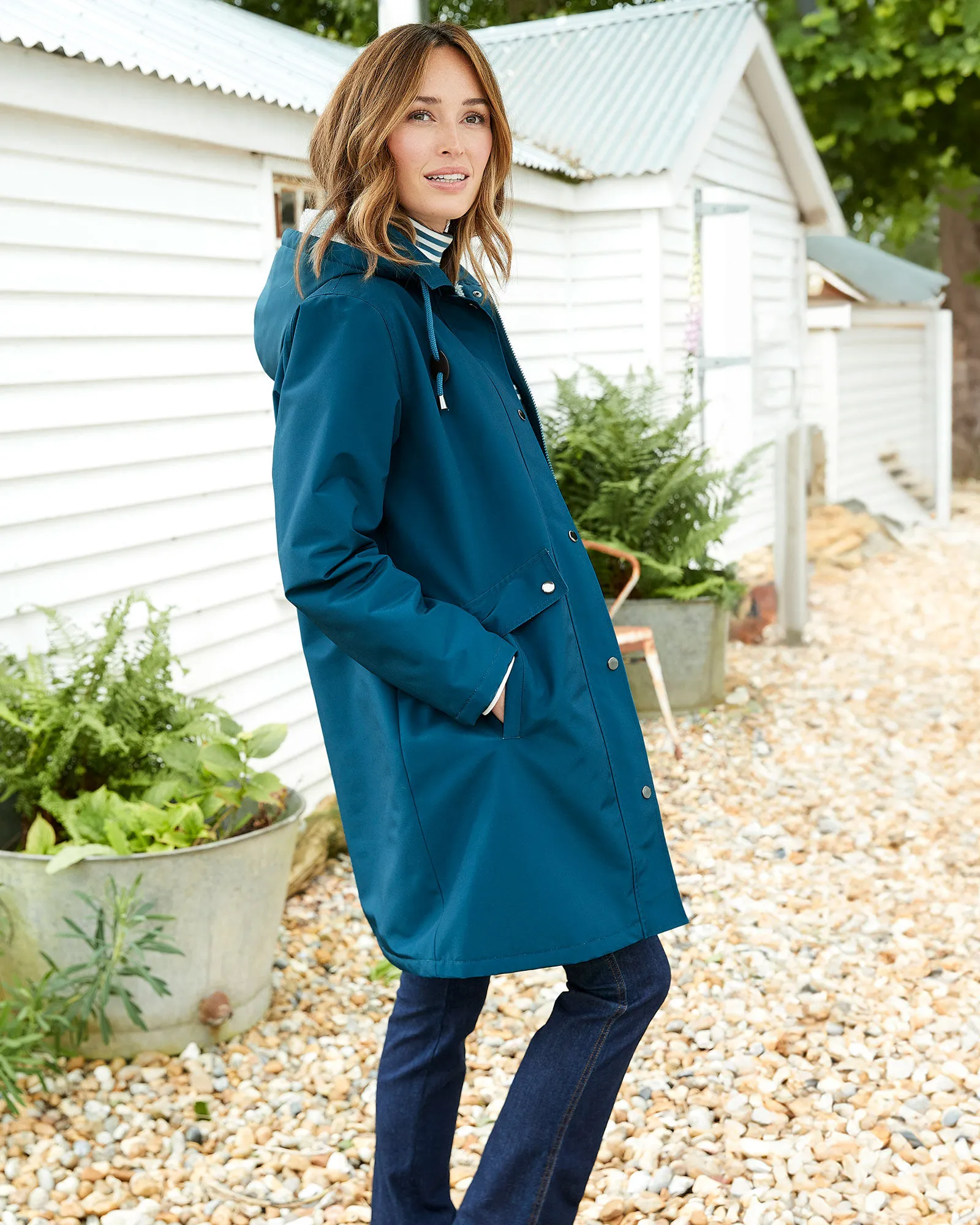 All-Weather Fleece-Lined Waterproof Coat