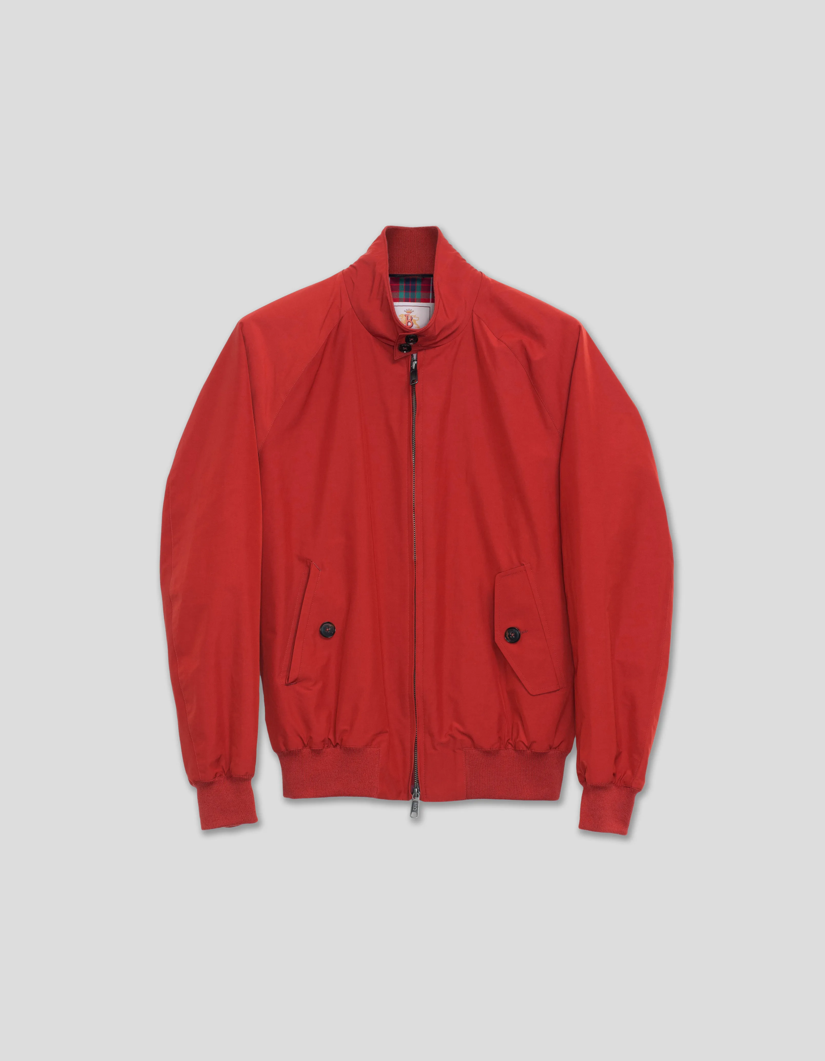 BARACUTA G9 HARRINGTON JACKET - CHILI