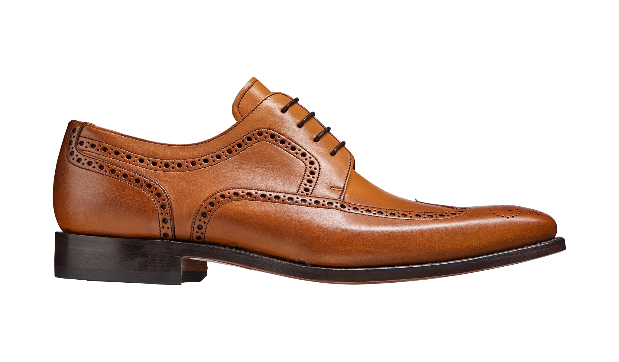 Barker Larry  Brogue Derby  - Cedar Calf