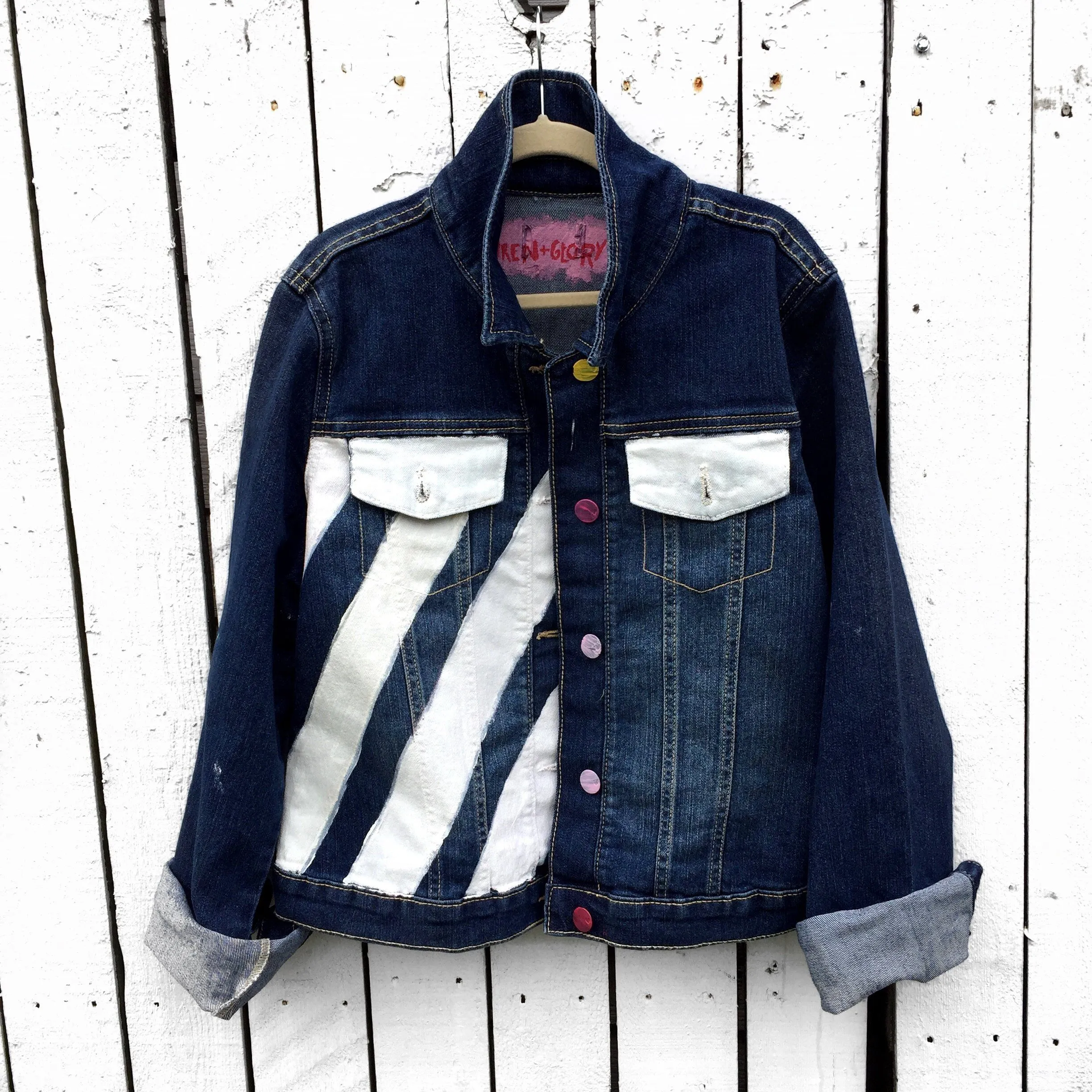 'BFF' DENIM JACKET SET - GIRLS