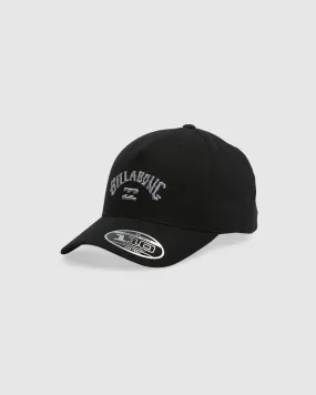 Billabong Arch Flexfit 110 Snapback Cap - Black Char | SurfStitch