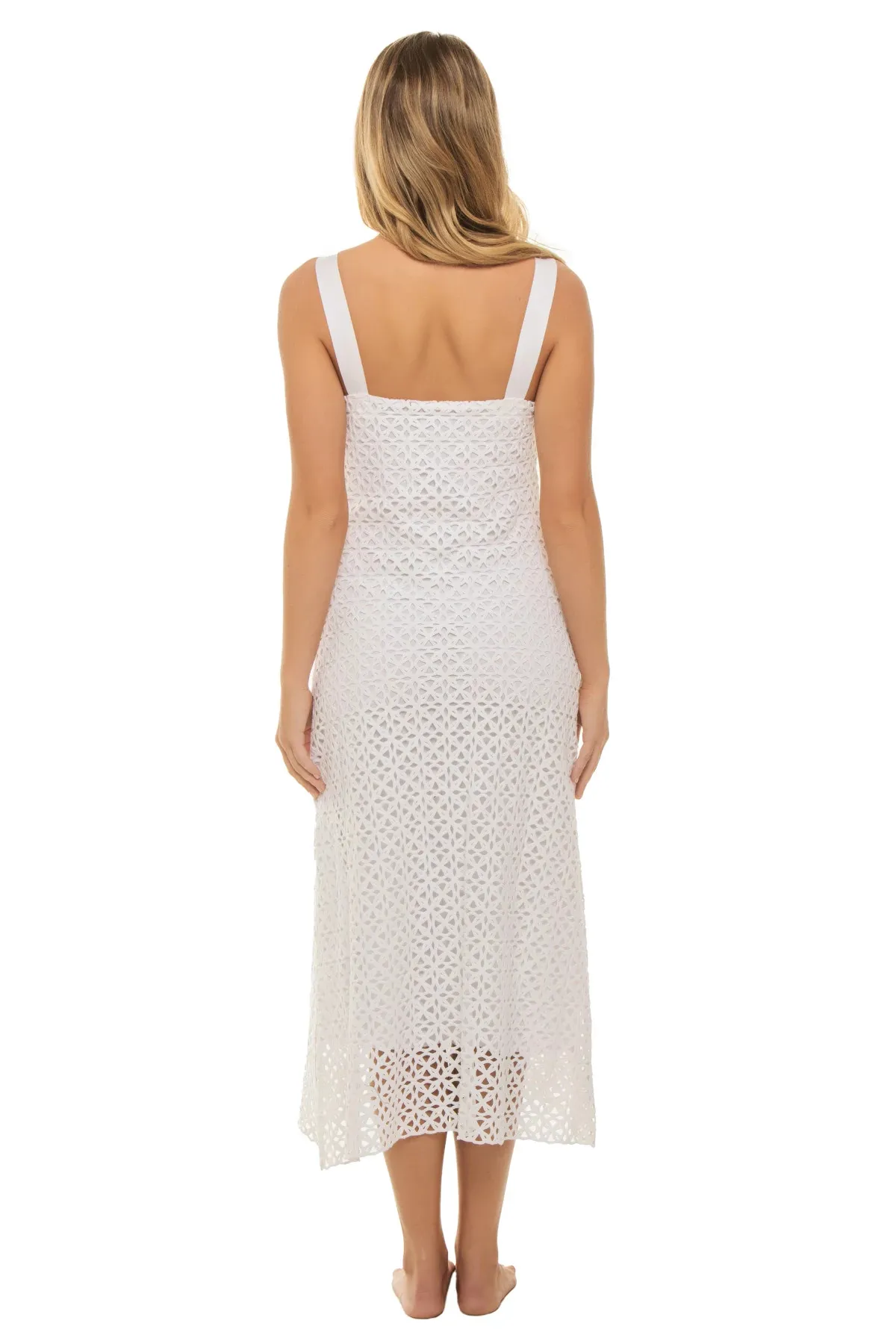 Blake Crochet Midi Dress