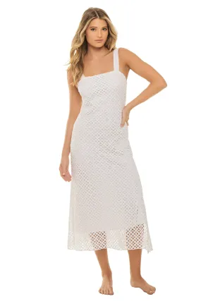 Blake Crochet Midi Dress