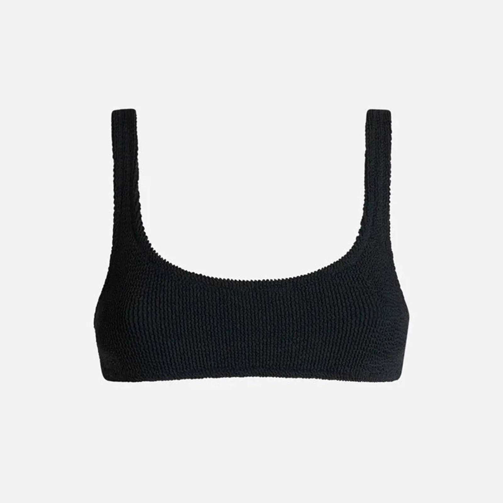 Bralette Naima classica nera stropicciata