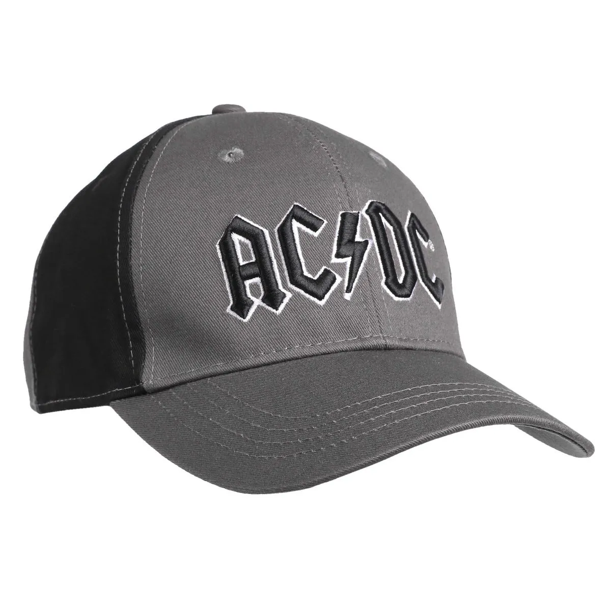 cap AC/DC - Black Logo - CHAR / BL - ROCK OFF - ACDC2TCAP02CB  -  Metal-shop