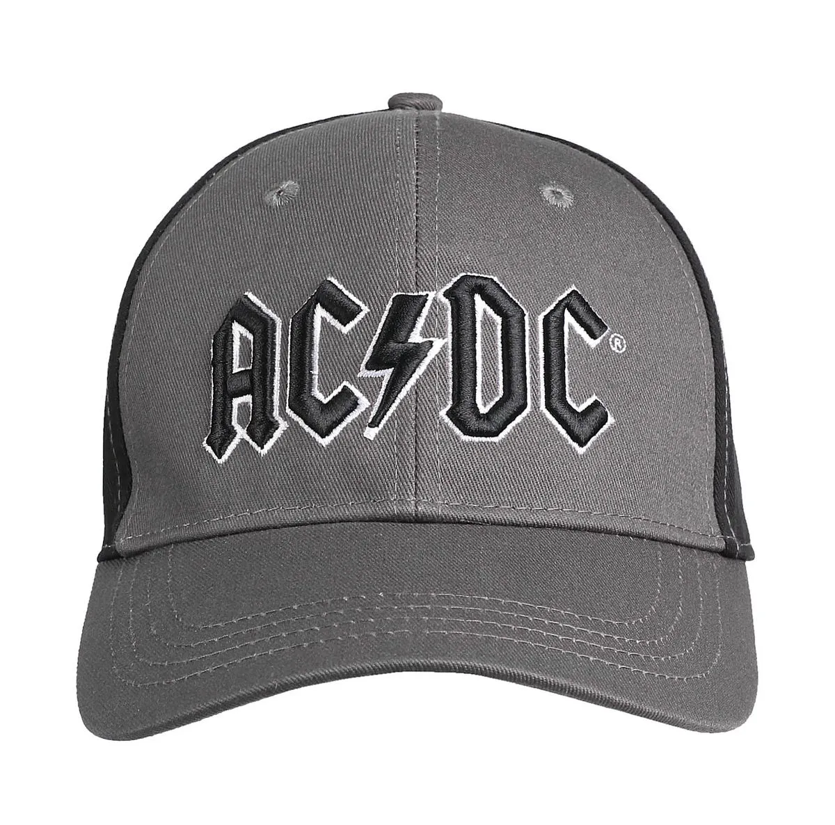 cap AC/DC - Black Logo - CHAR / BL - ROCK OFF - ACDC2TCAP02CB  -  Metal-shop