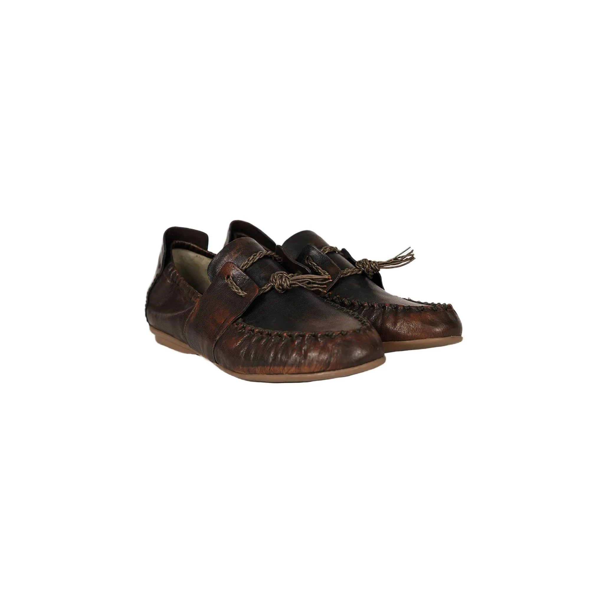 Car Shoe Sfumato Dark Brown