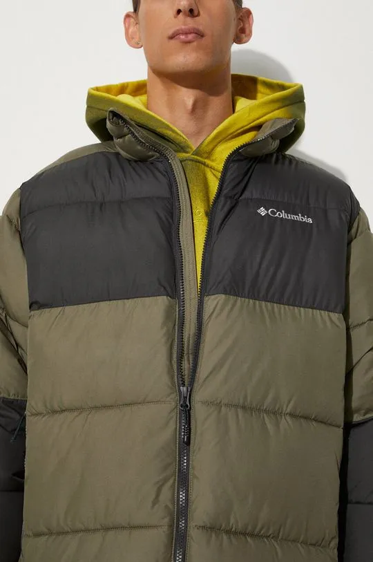 Columbia jacket men's green color