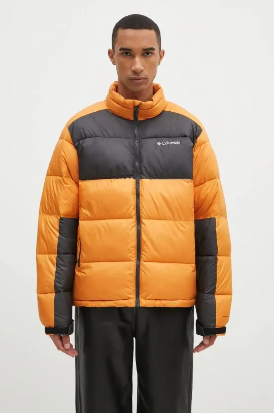 Columbia jacket men's orange color