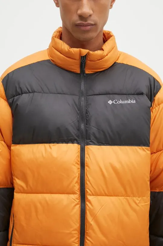 Columbia jacket men's orange color