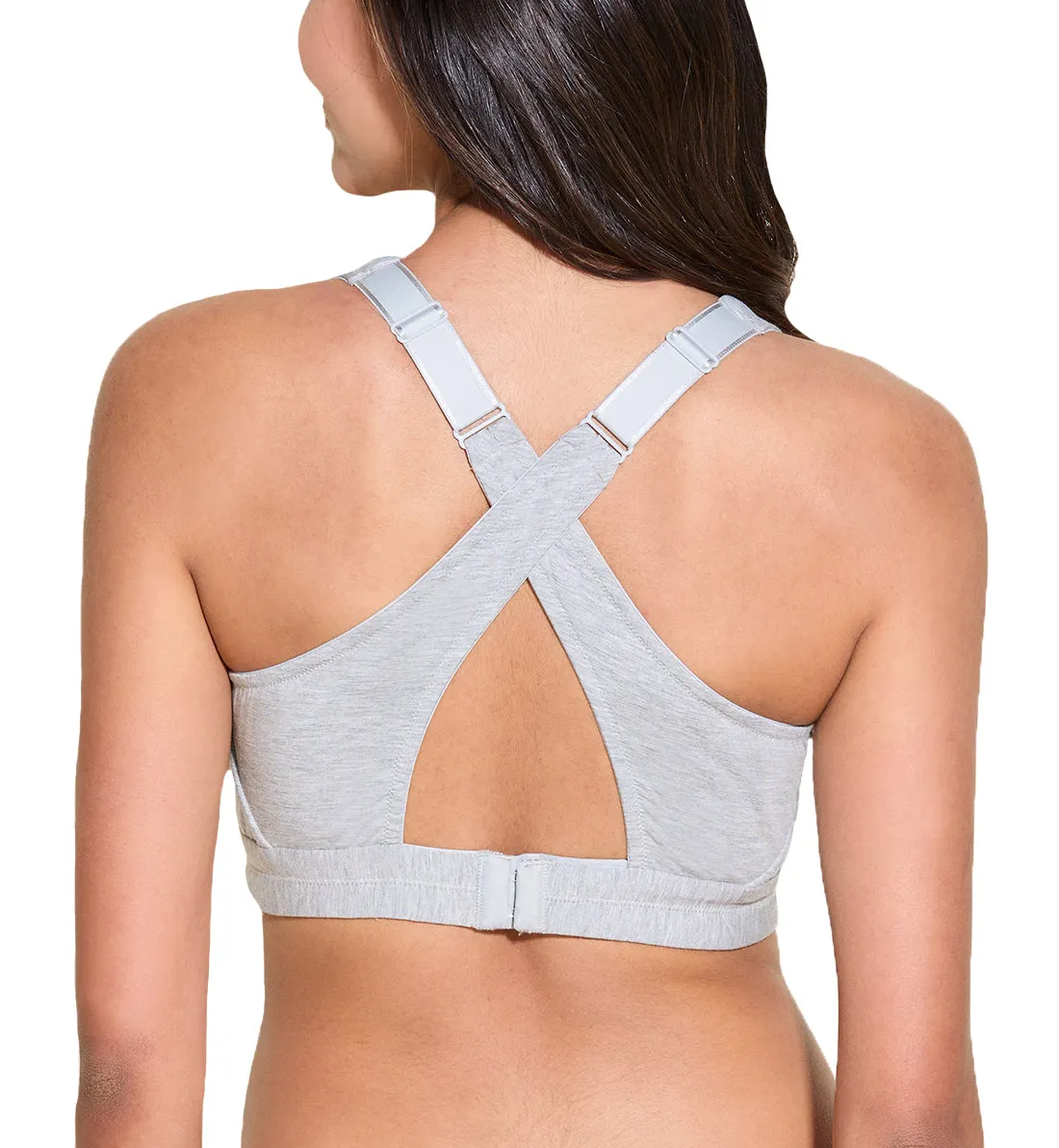 Cosabella Talco CURVY Halter Racer Bralette (TALCO1353) - Heather Gray