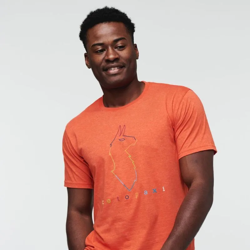 Cotopaxi  Color Outlines - T-shirt - Uomo