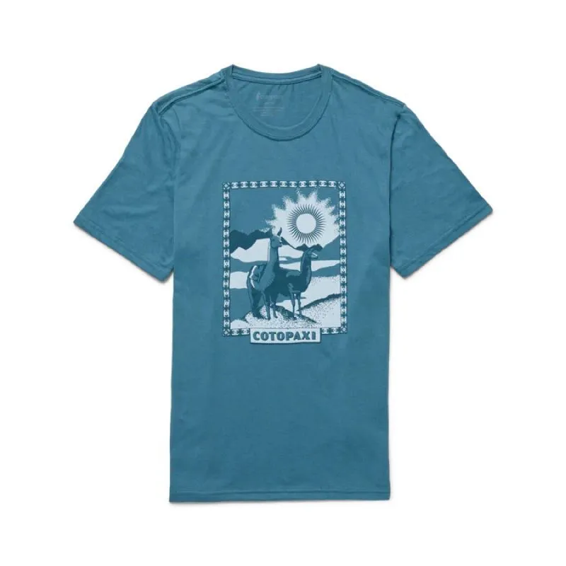 Cotopaxi  Llama Greetings Organic T-Shirt - T-shirt - Uomo