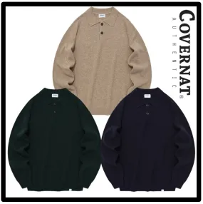 COVERNAT  |Unisex Street Style Logo Sweaters