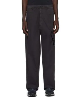 C.p. Company Black Microreps Boxy Lens Cargo Pants