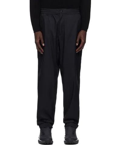 C.p. Company Black Technical Panama Regular Cargo Pants