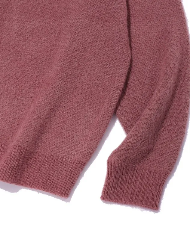 CRITIC  |Unisex U-Neck Long Sleeves Oversized Sweaters