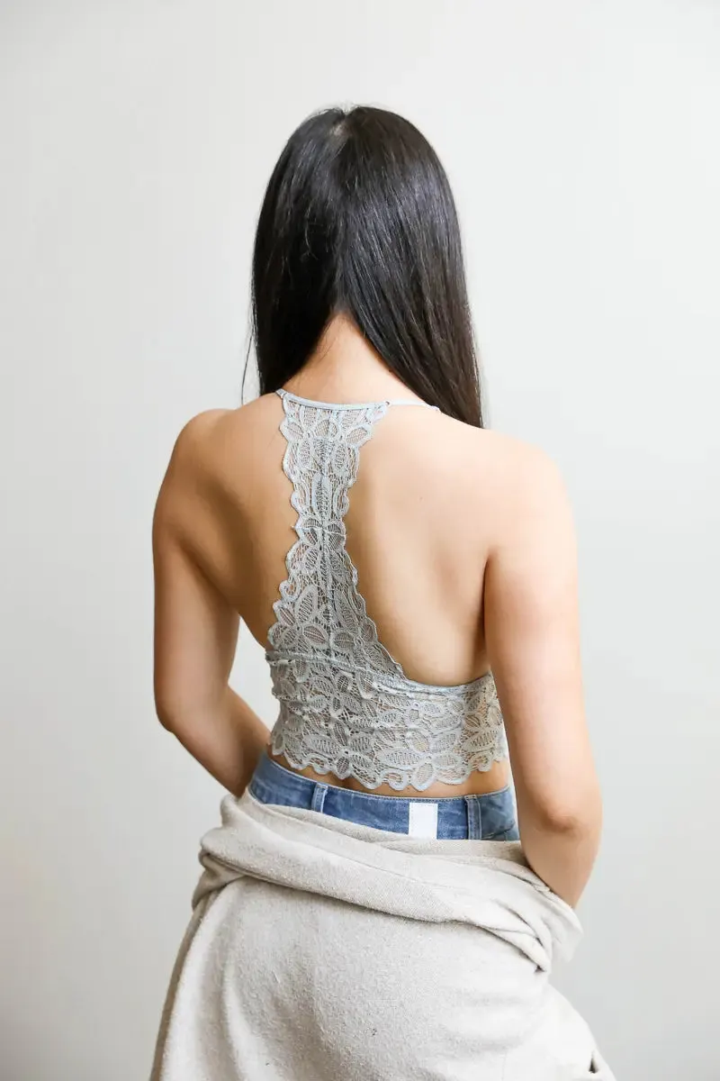 Daisy Lace Longline Bralette