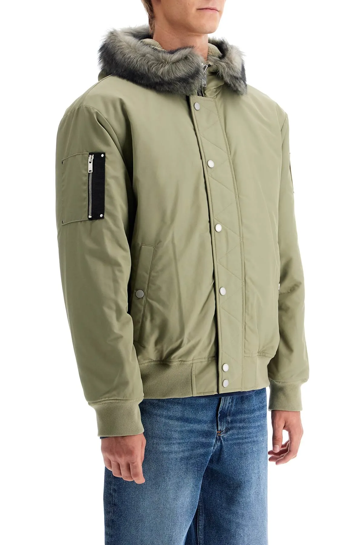 denali hooded bomber