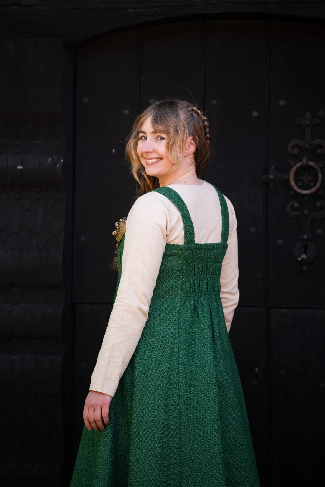 Draum Viking Apron Dress