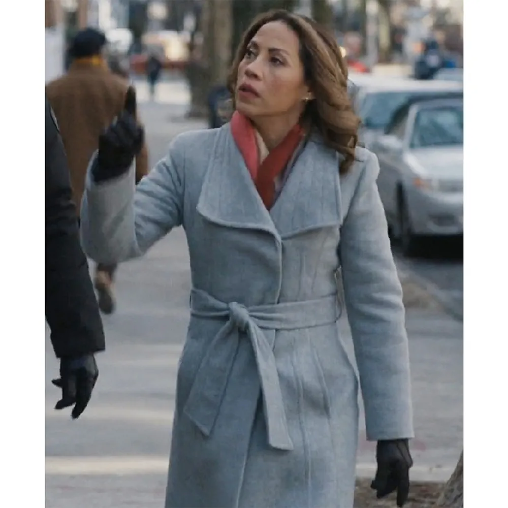 East New York Elizabeth Rodriguez Gray Coat