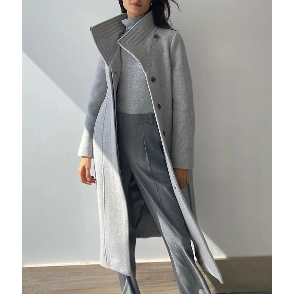 East New York Elizabeth Rodriguez Gray Coat