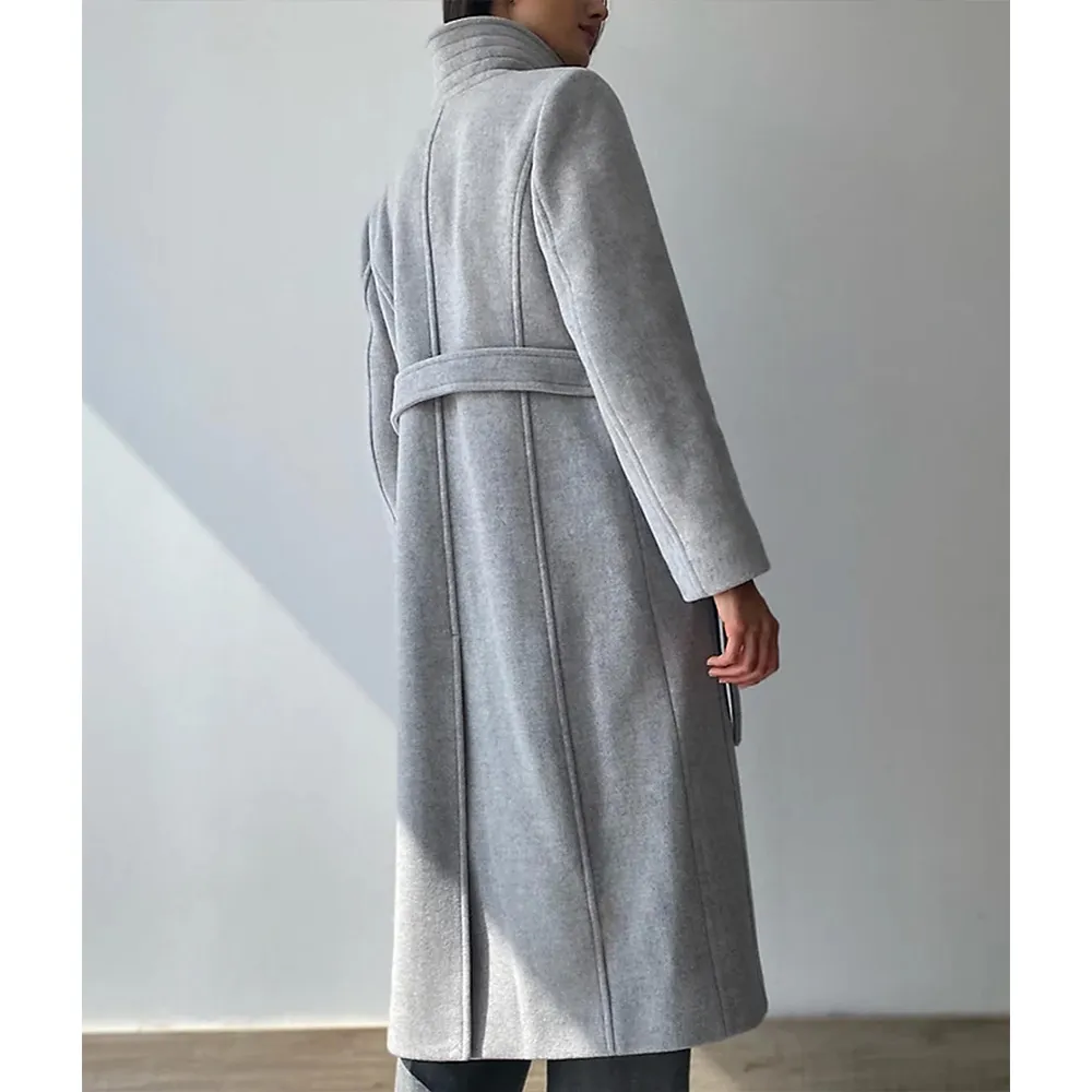 East New York Elizabeth Rodriguez Gray Coat