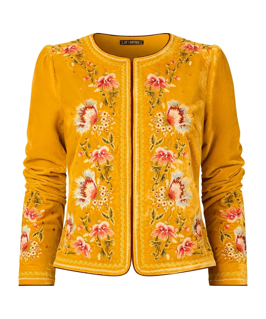 Elegantly Embroidered Boutique Jacket