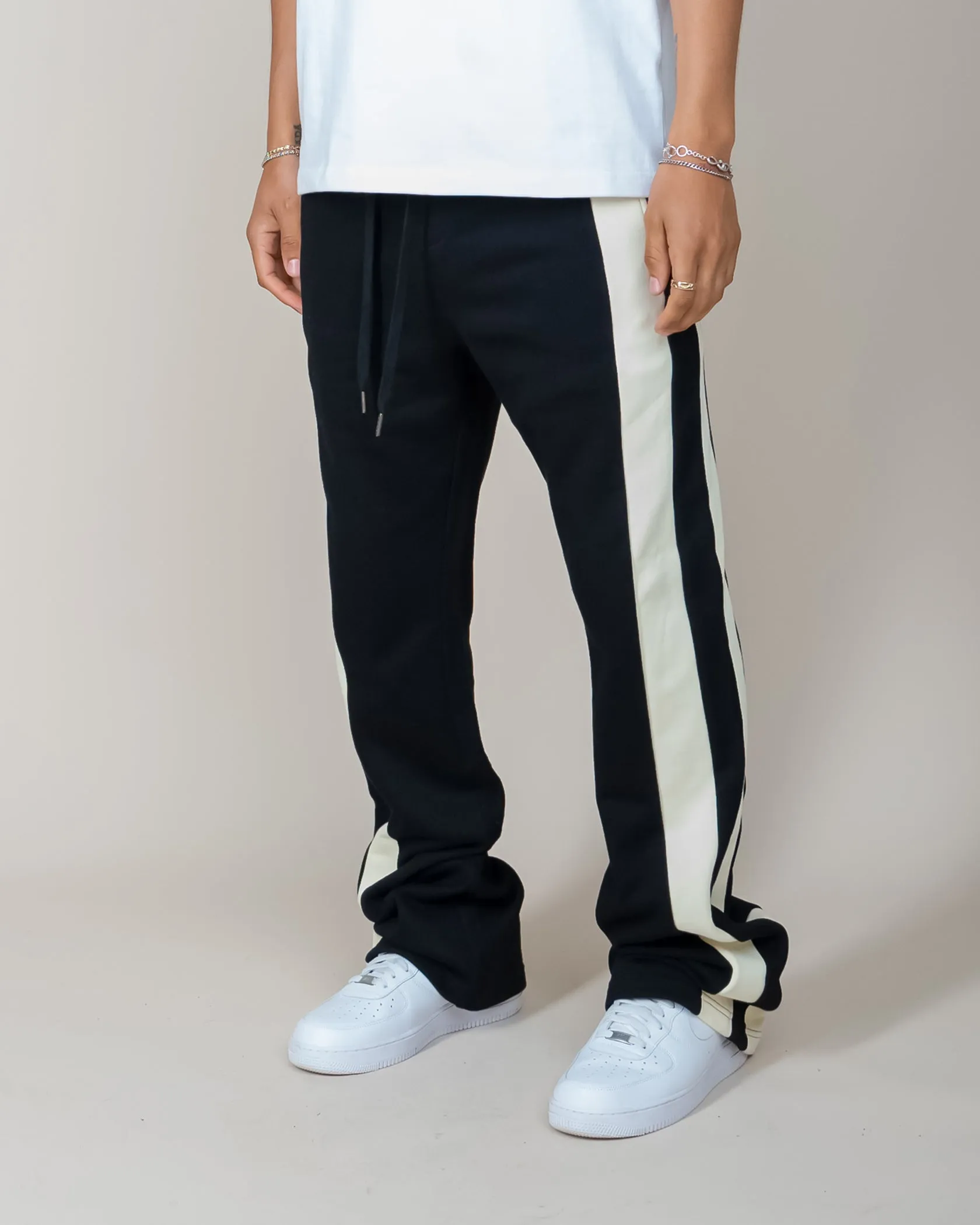 EPTM BARRY FLARE PANTS - BLACK