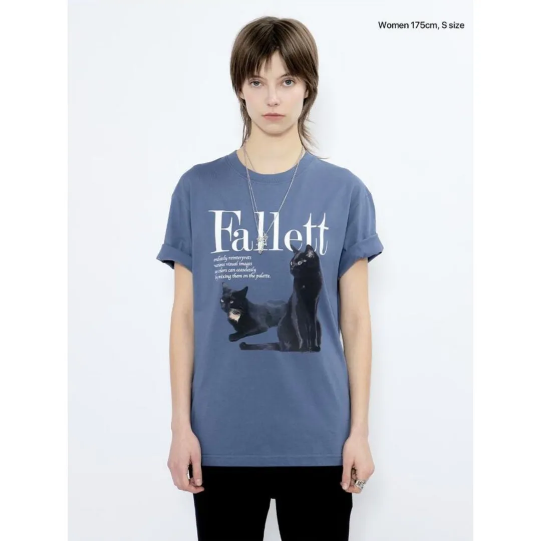 Fallett  |Crew Neck Unisex Linen Blended Fabrics Street Style