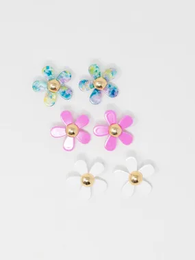 Flower Power Studs