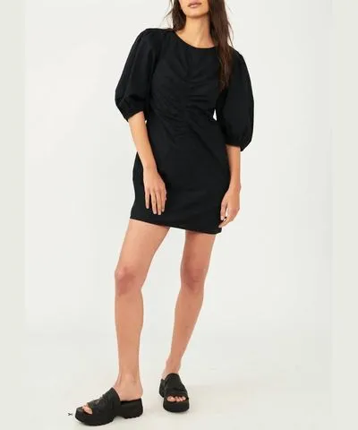 Free People Hope Puff Sleeve Dress