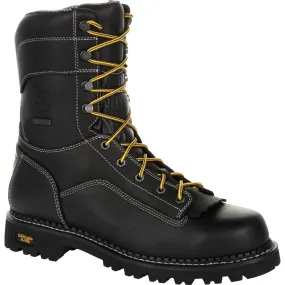 Georgia Boot AMP LT Logger Low Heel Waterproof Work Boot