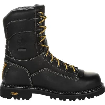 Georgia Boot AMP LT Logger Low Heel Waterproof Work Boot