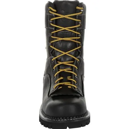 Georgia Boot AMP LT Logger Low Heel Waterproof Work Boot