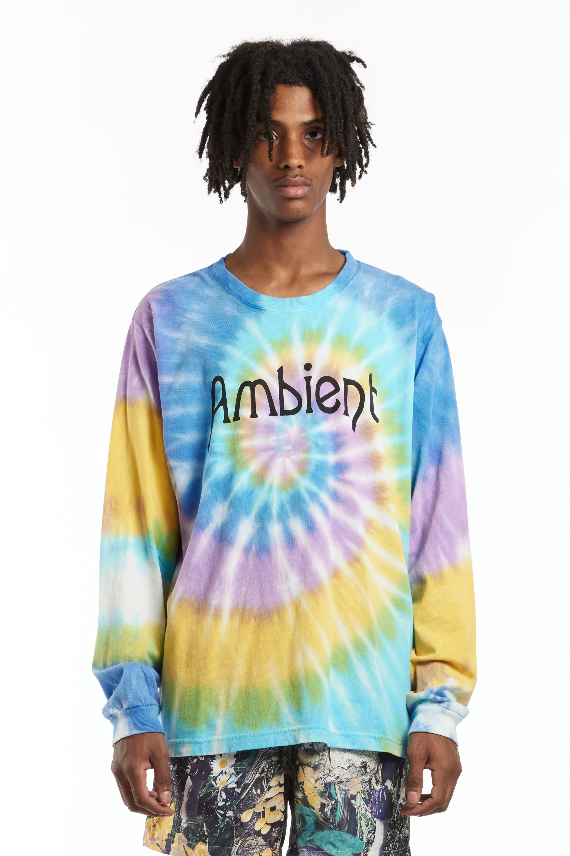 GOOD MORNING TAPES - AMBIENT TIE DYE LS TEE