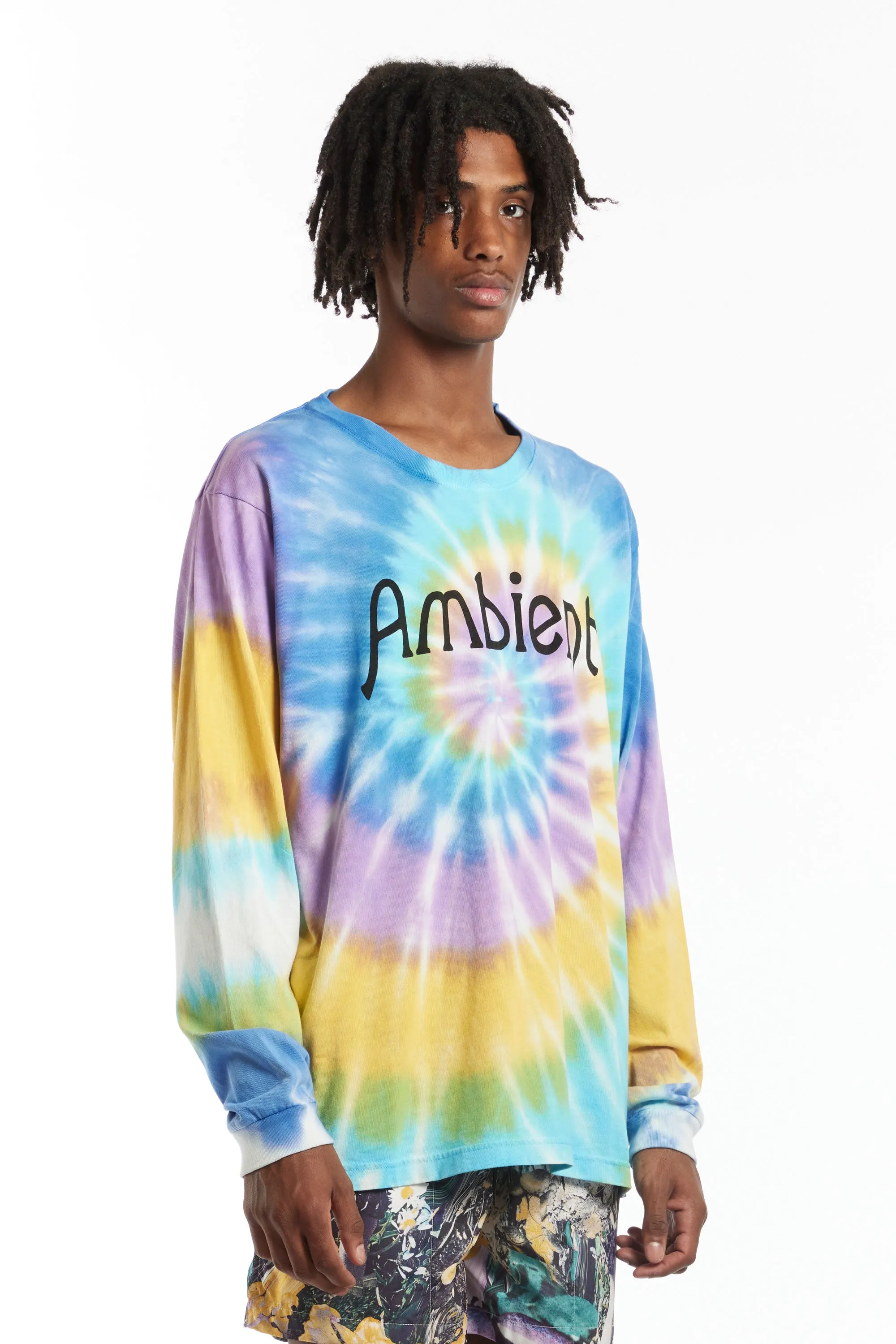 GOOD MORNING TAPES - AMBIENT TIE DYE LS TEE