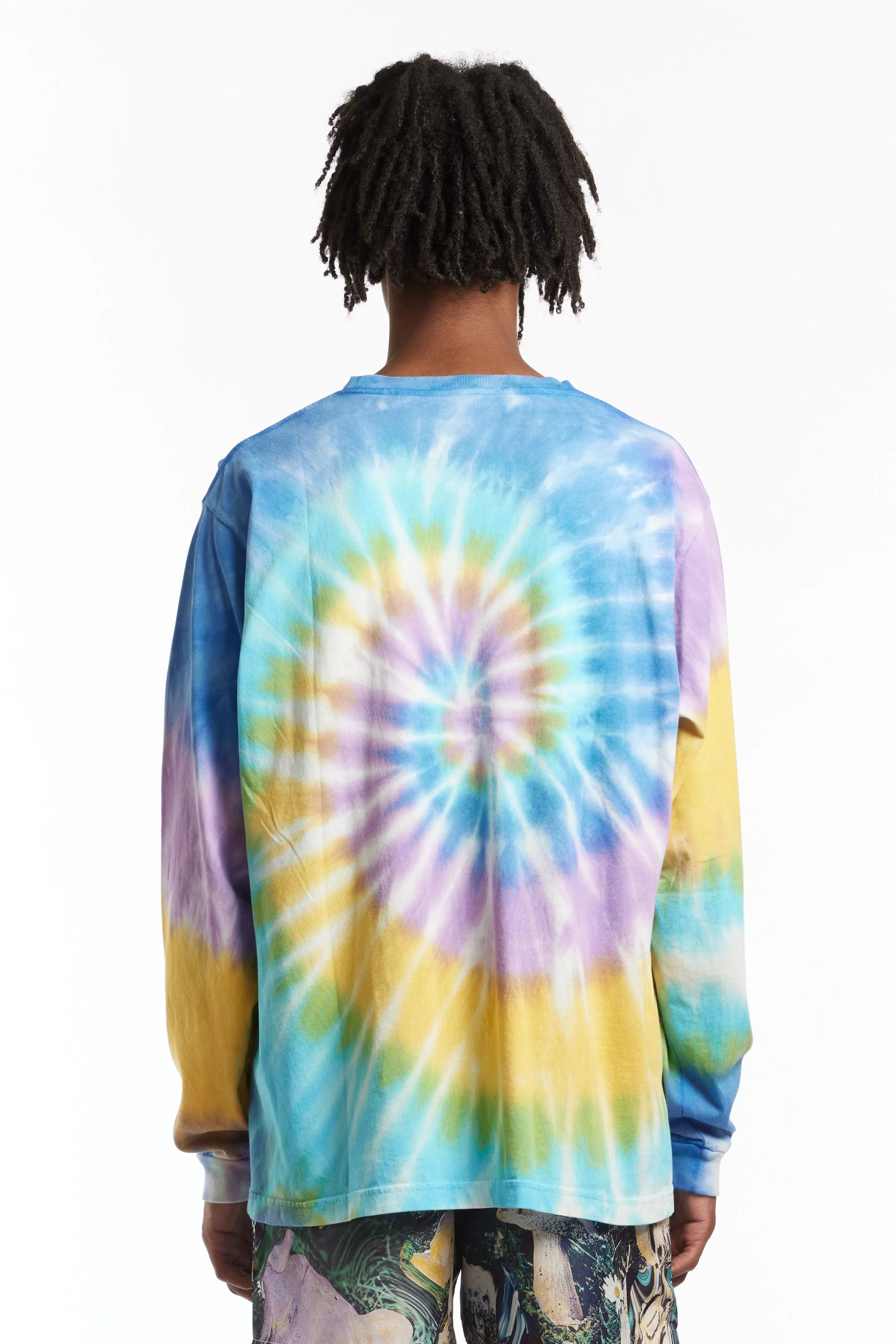 GOOD MORNING TAPES - AMBIENT TIE DYE LS TEE