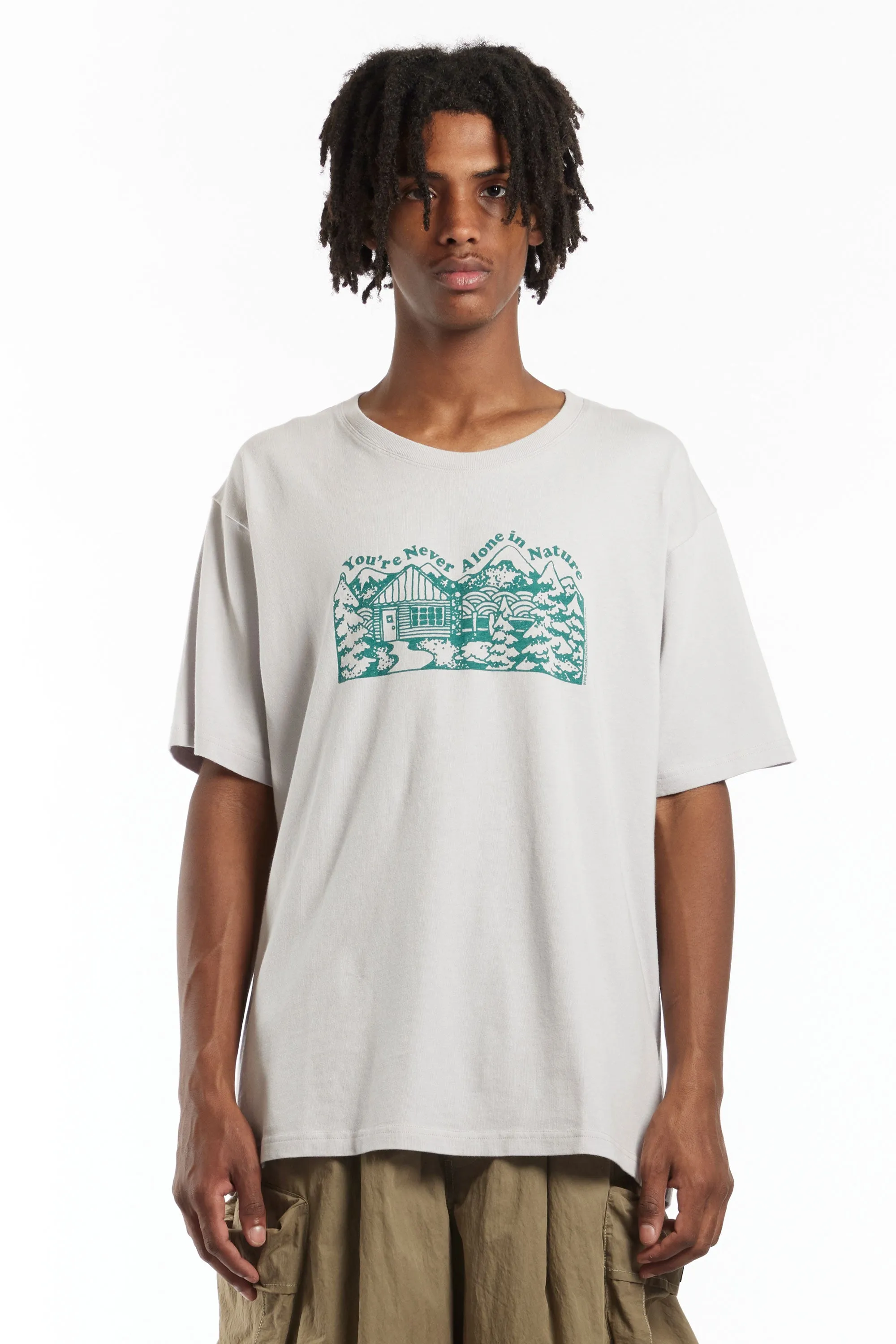 GOOD MORNING TAPES - YOU ARE NEVER ALONE IN NATURE SS TEE